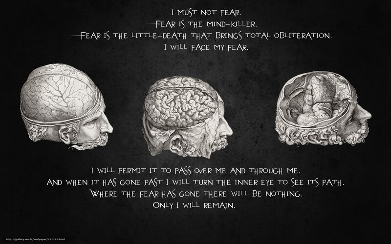 facing fear illustration