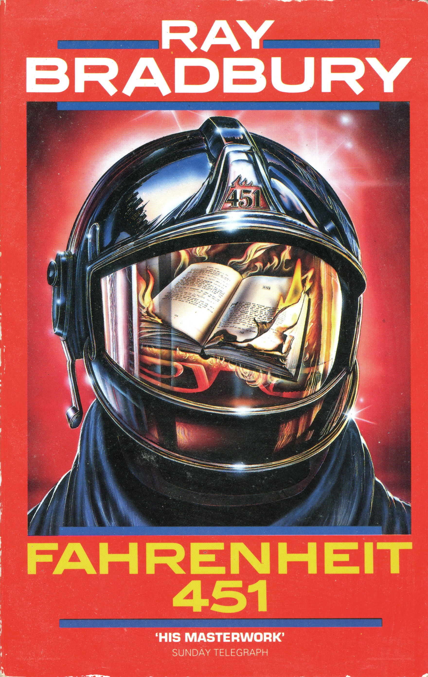 Fahrenheit 451 book cover