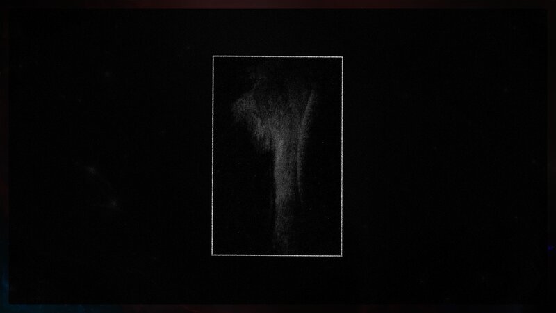 Faint Figure in Dark Frame