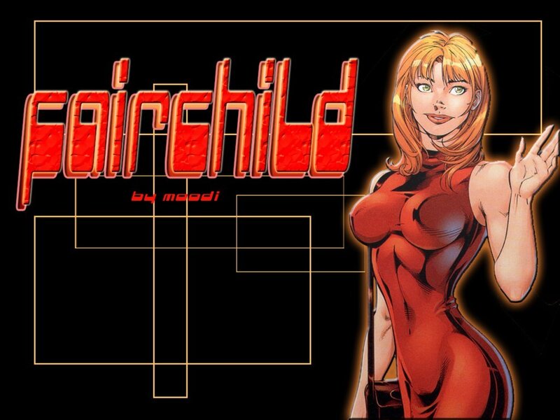 Fairchild comic cover art
