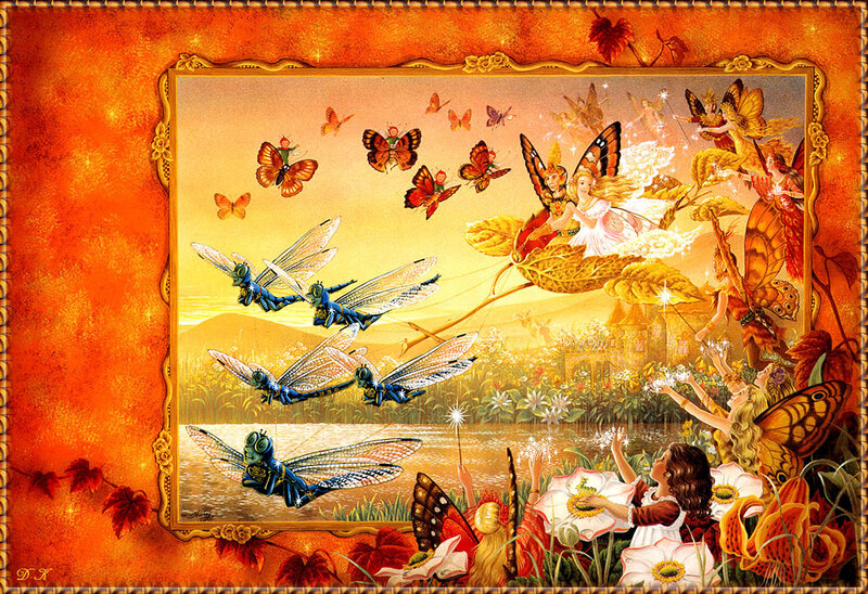 Fairies and Dragonflies