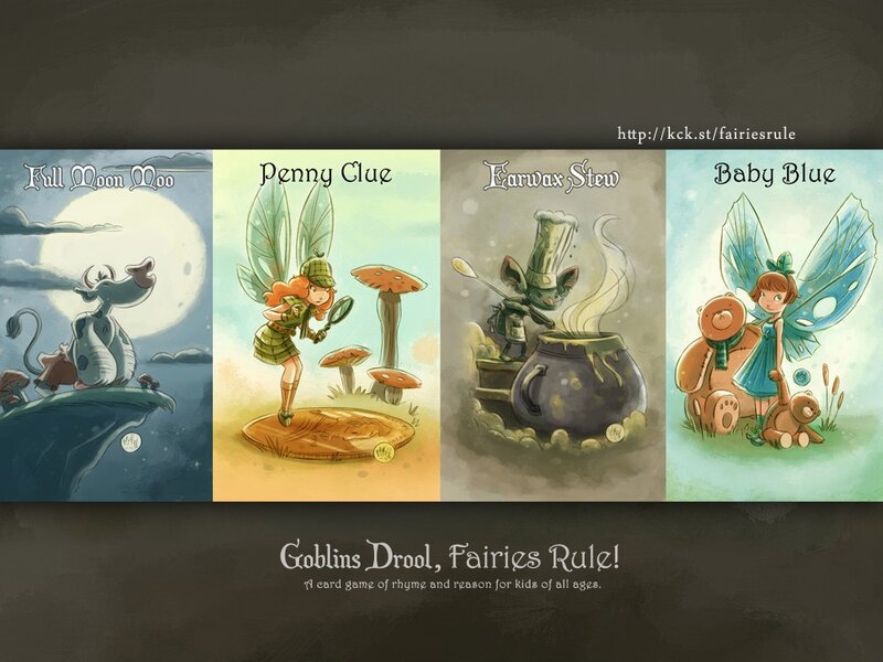 Fairies and Goblins in Scenes