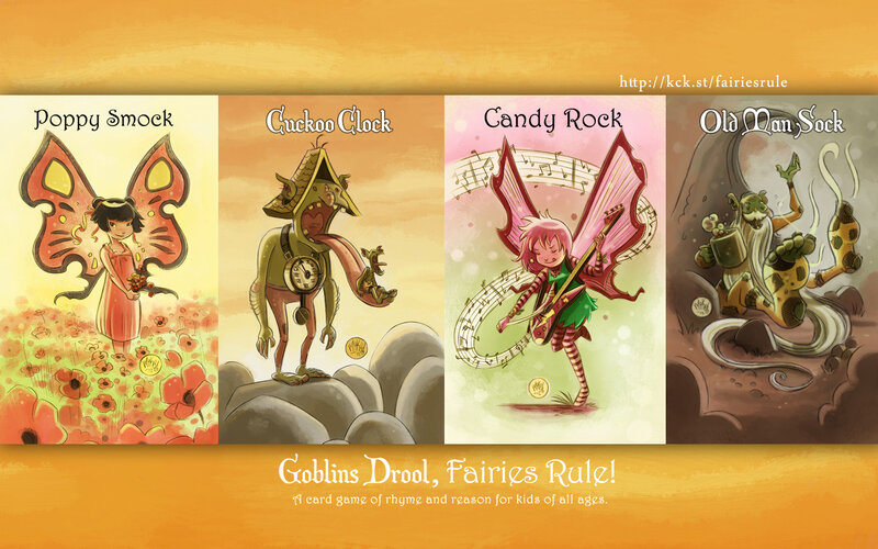 Fairies and Goblins — Orange