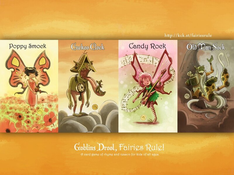 Fairies and Goblins — Orange, Whimsical, Afternoon