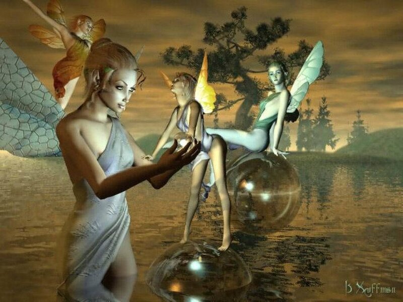 fairies by the water