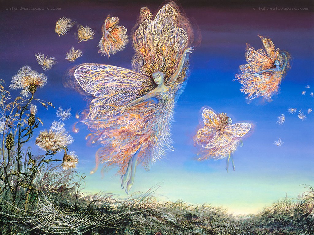 fairies in a meadow