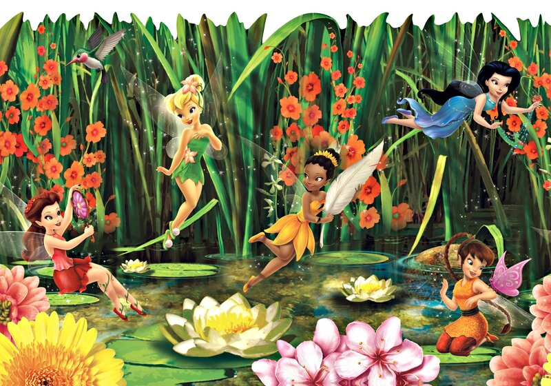 Fairies in a Pond