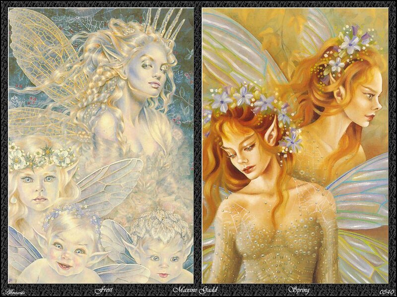 Fairies in Two Panels
