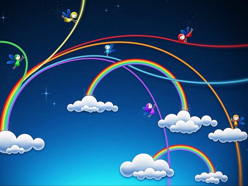 Fairies on Rainbows