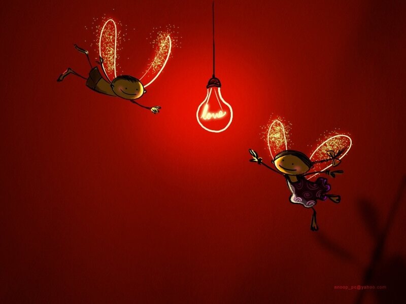 fairies with a love bulb