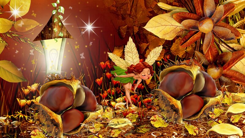 Fairy Among Chestnuts