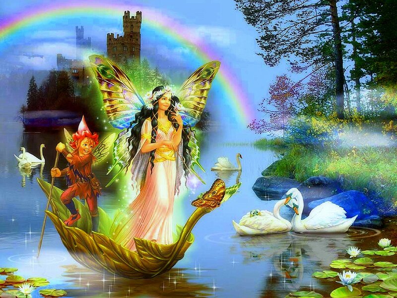 Fairy and Gnome on Boat