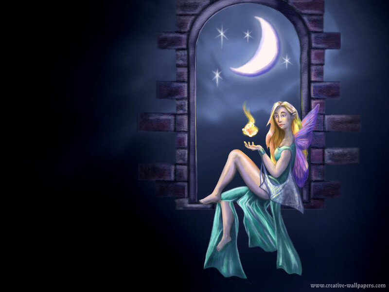 fairy at the window