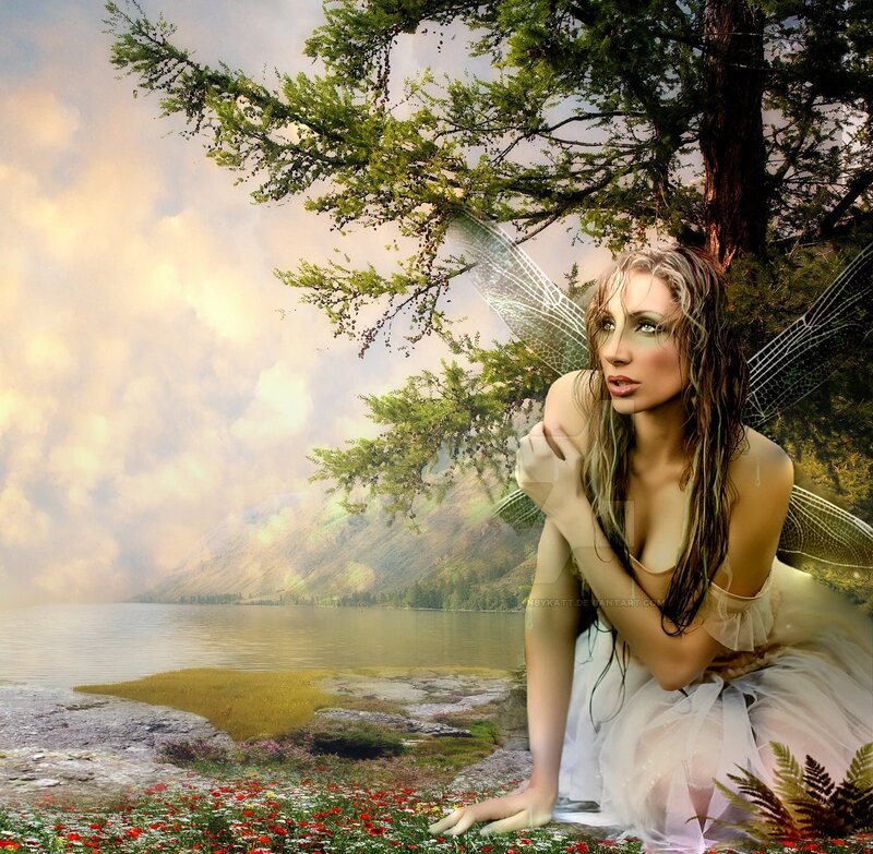 Fairy by Lake