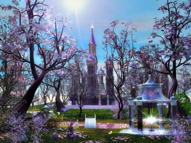 Fairy Castle in Garden