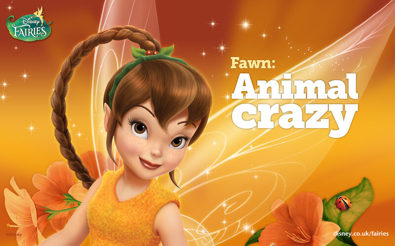Fairy Character Fawn — Orange
