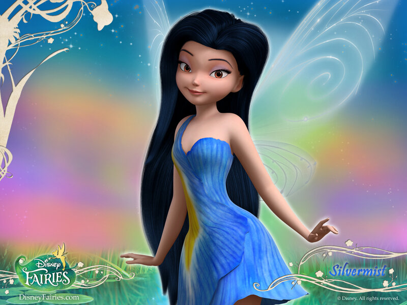 Fairy Character in Blue Dress