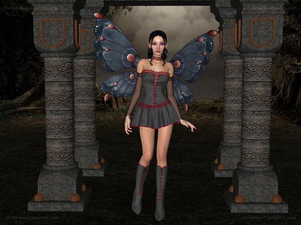 fairy character in fantasy setting