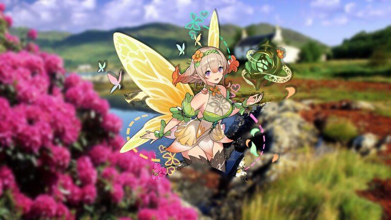 Fairy Character in Field