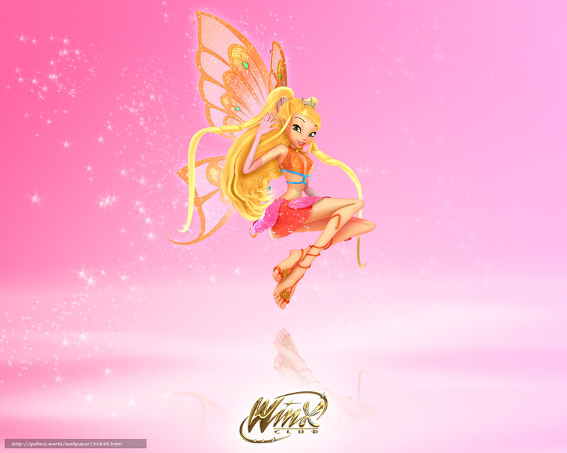Fairy Character in Flight — Pink