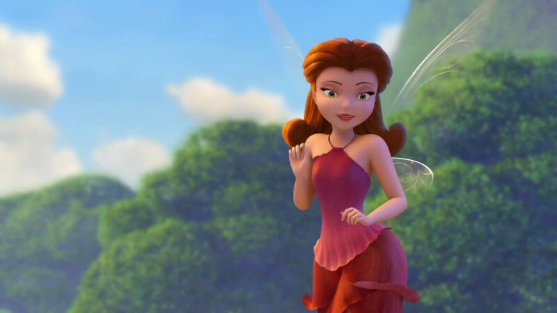 Fairy Character in Red Dress — Serene
