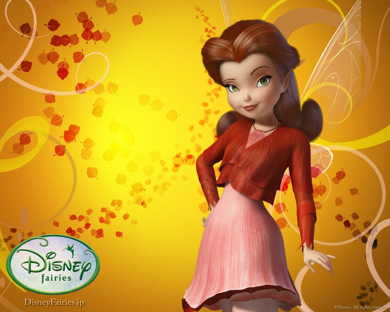Fairy Character in Red Dress