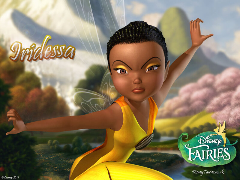 Fairy Character in Yellow