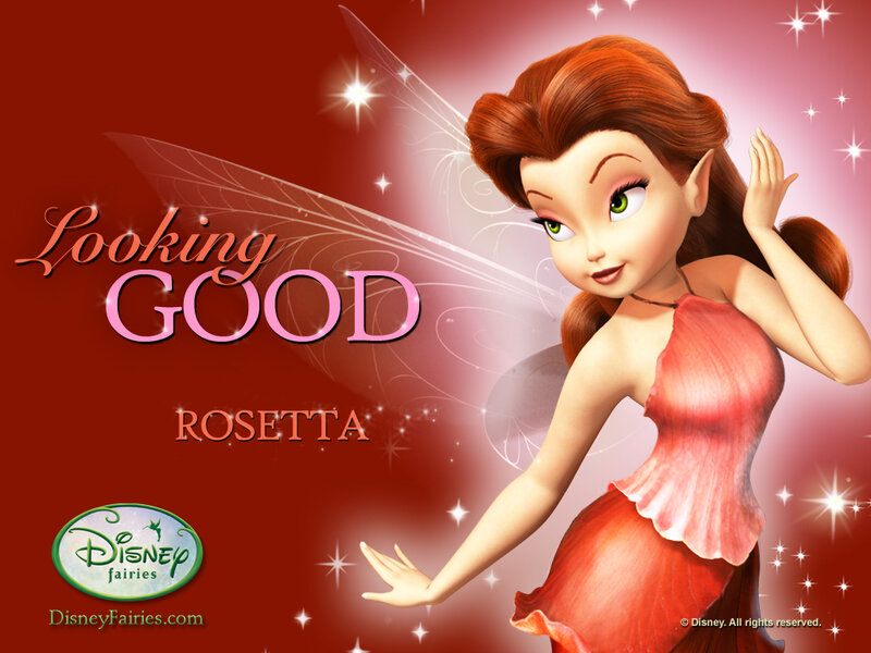 Fairy Character Rosetta — Red