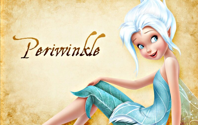Fairy Character with Blue Hair