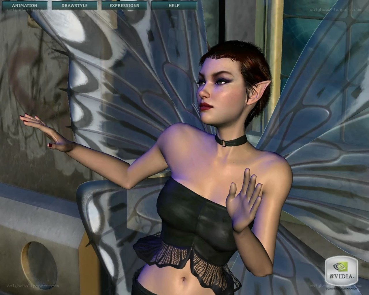fairy character with wings
