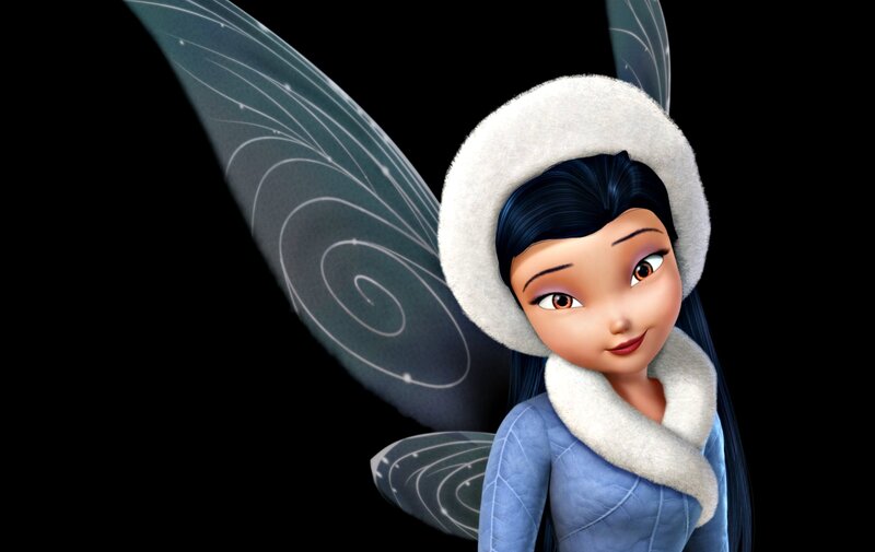 Fairy Character with Wings — Blue, Calm