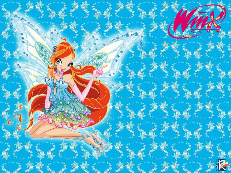 Fairy Character with Wings — Blue