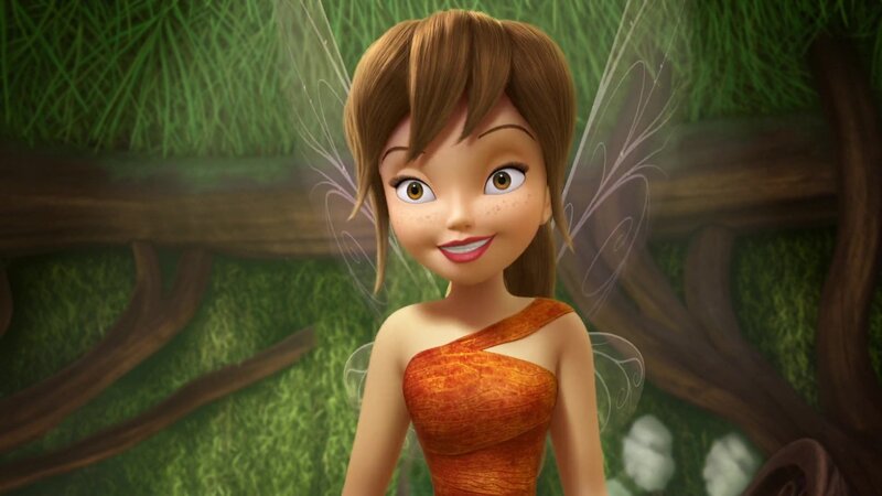 Fairy Character with Wings — Green, Cheerful