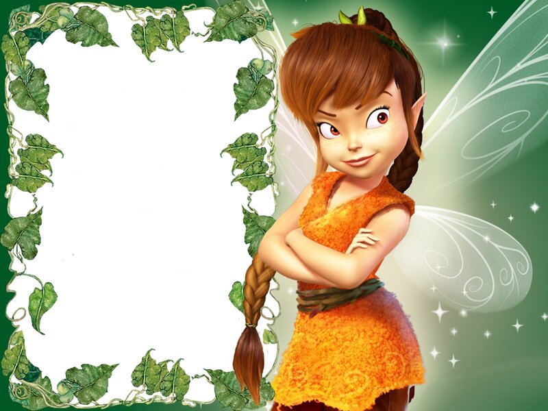 Fairy Character with Wings — Green, Playful, Digital Art