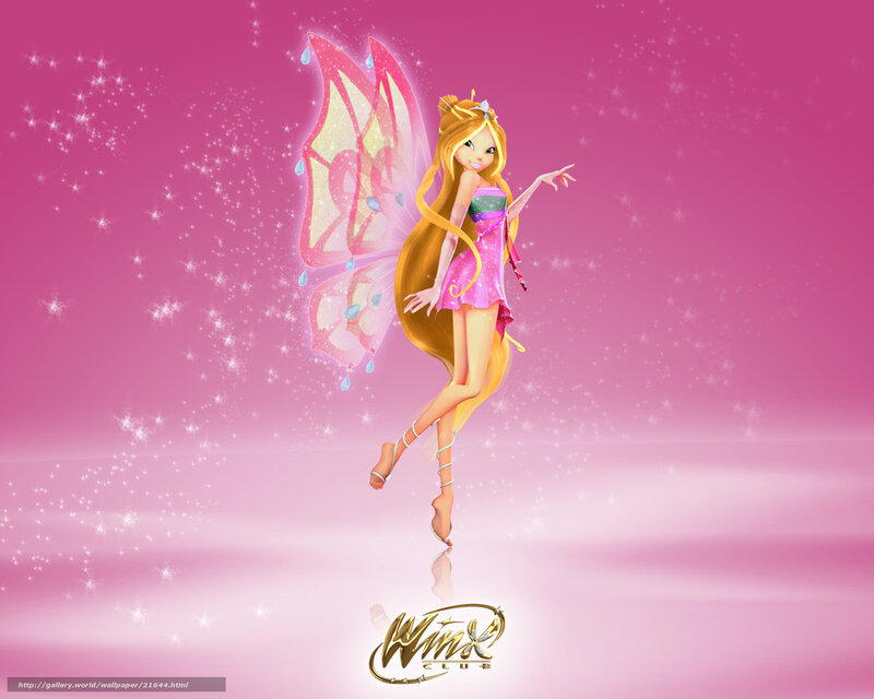 Fairy Character with Wings — Pink