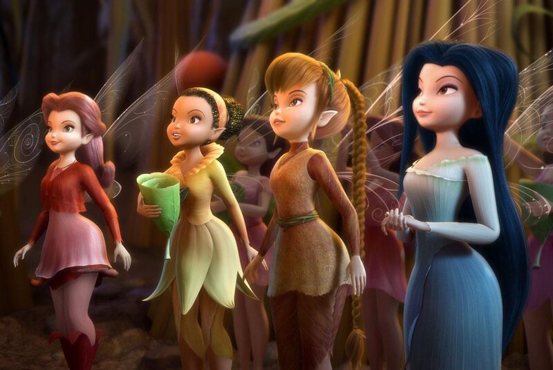 Fairy Characters in Forest — Blue