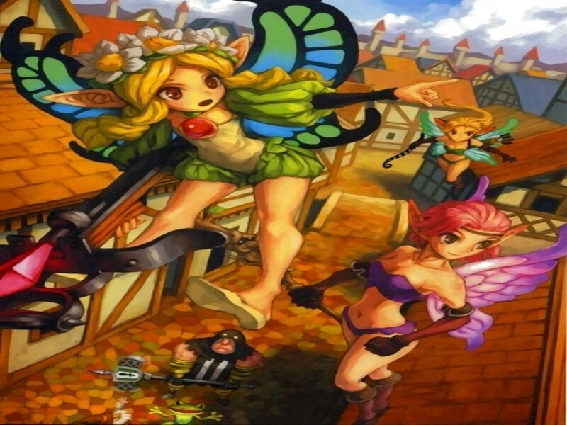 Fairy Characters in Town
