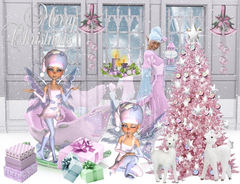 Fairy Characters in Winter