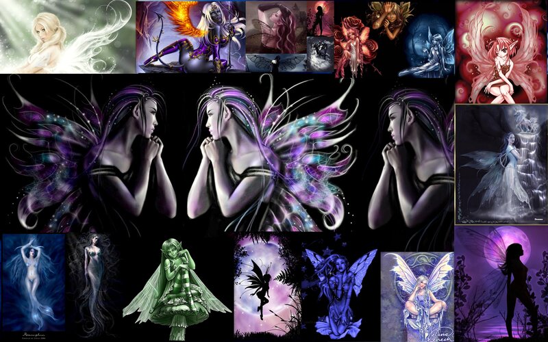 Fairy Collage Artwork