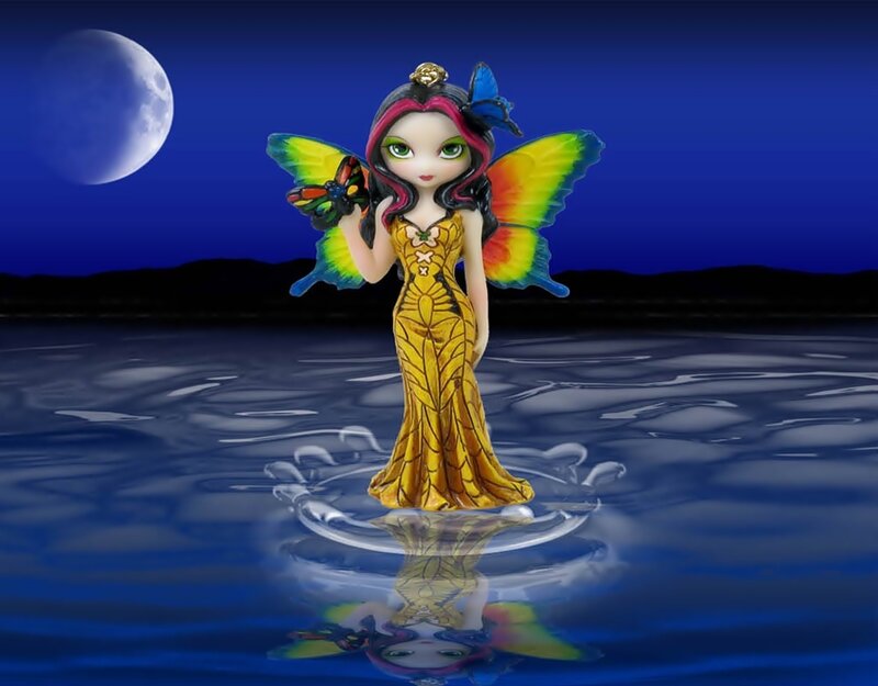 Fairy Figurine in Water