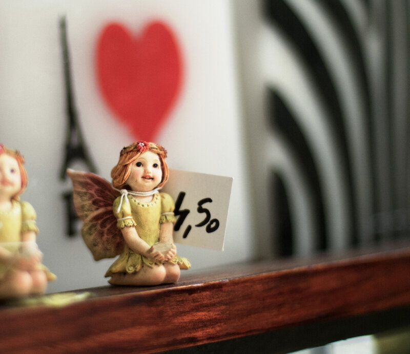 Fairy Figurine with Price Tag