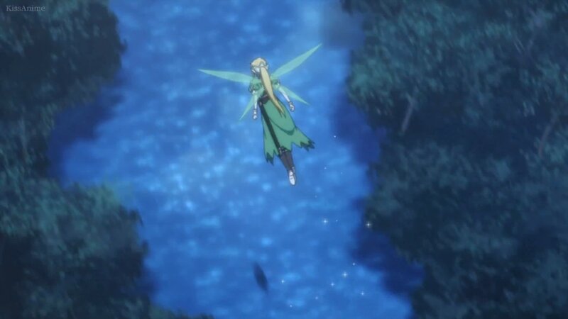 Fairy Flying in Water