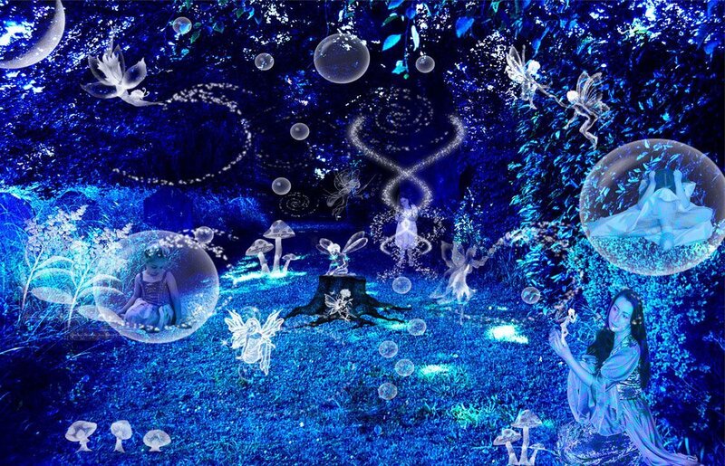 Fairy Forest Scene