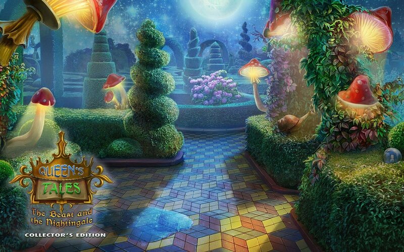 Fairy Garden at Night