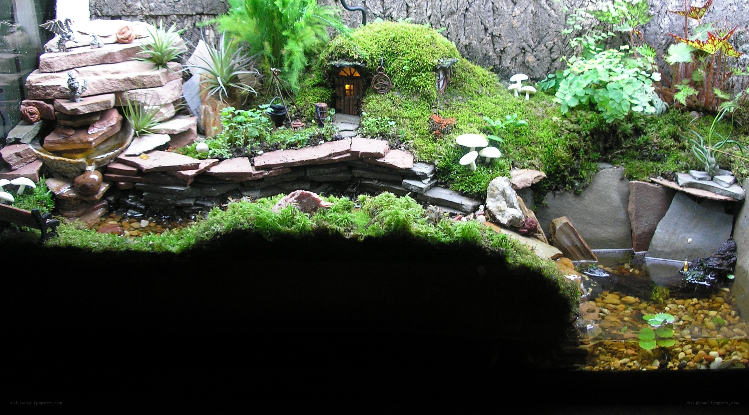 fairy garden terrarium