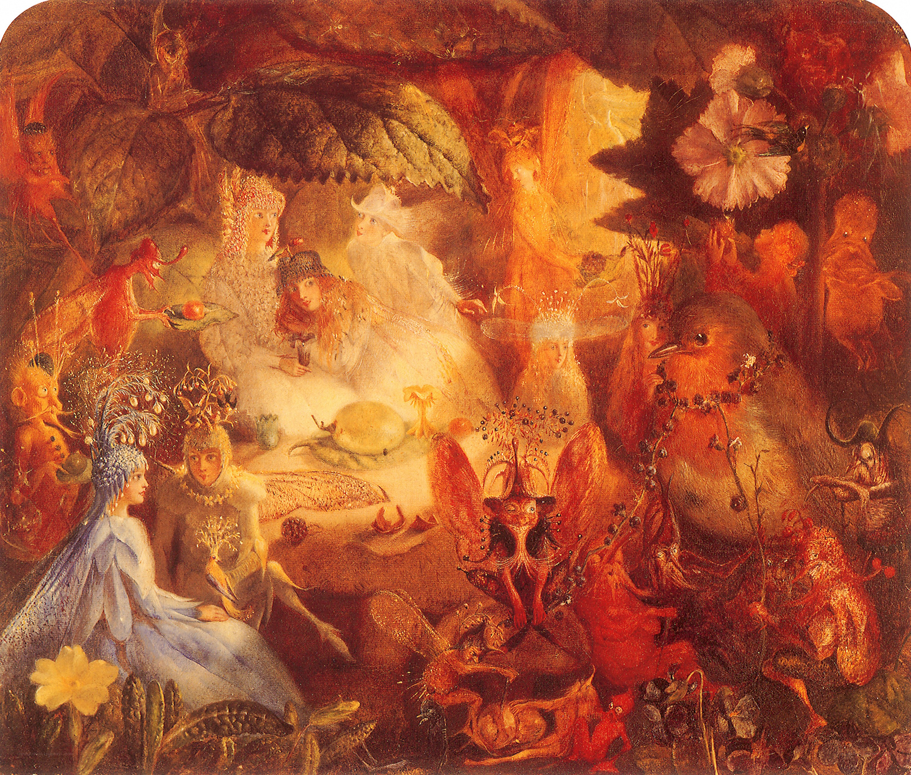 Fairy Gathering in a Wood
