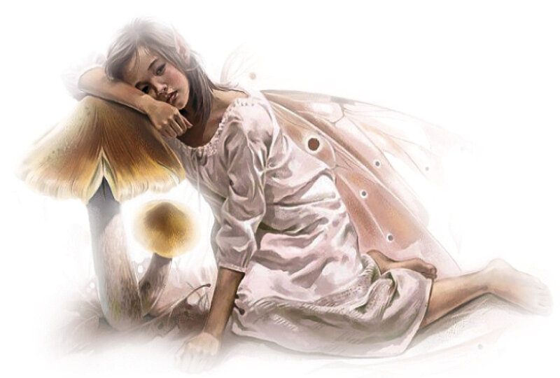 Fairy Girl Resting