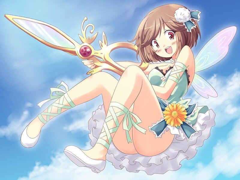 fairy girl with wand