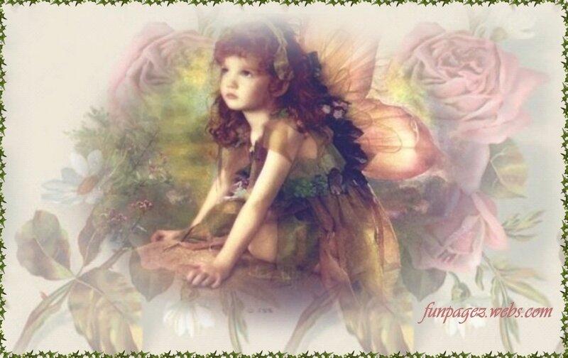 Fairy Girl with Wings