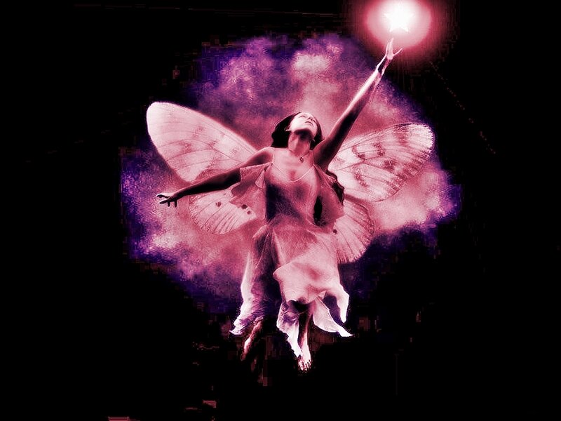 fairy holding a star